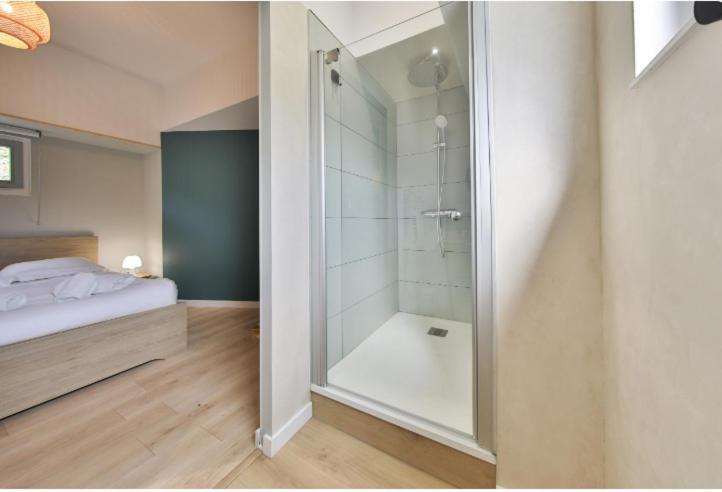 Apartmán La Peniche De Fabrice Avec Jacuzzi Privatif Štrasburk Pokoj fotografie