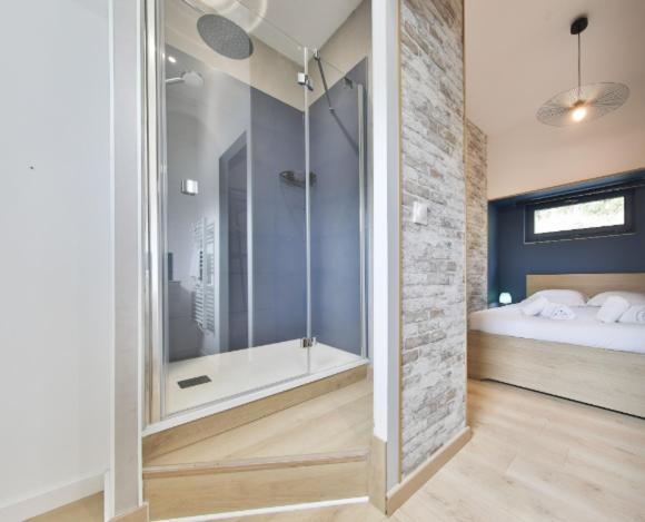 Apartmán La Peniche De Fabrice Avec Jacuzzi Privatif Štrasburk Pokoj fotografie